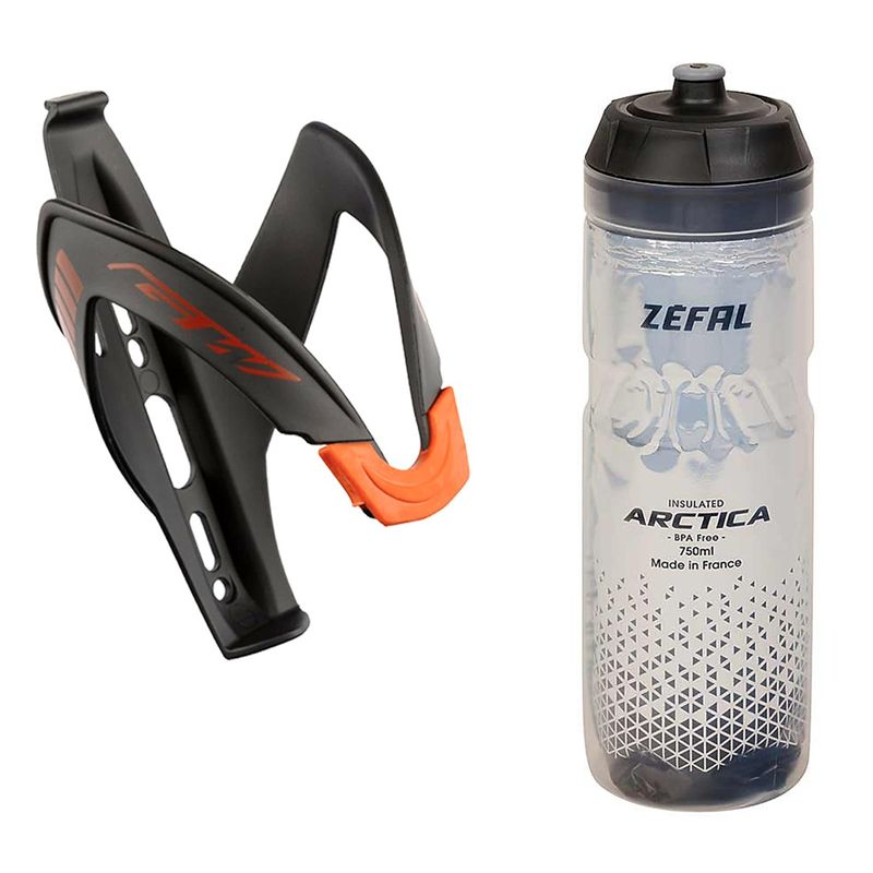 GW - Portacaramañola + Caramañola Térmica Bicicleta Ciclismo