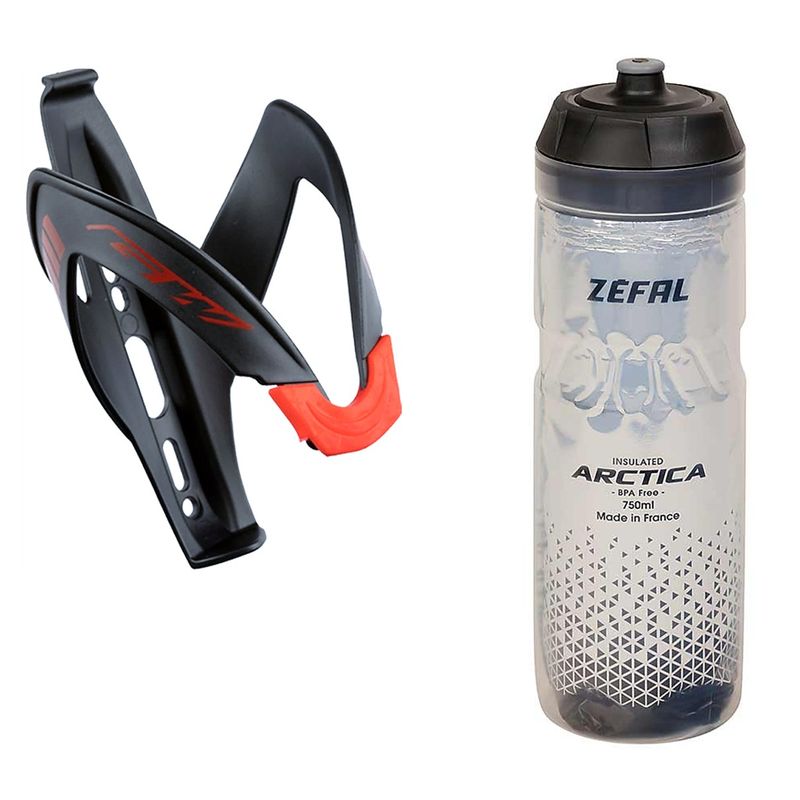 GW - Portacaramañola + Caramañola Térmica Bicicleta Ciclismo