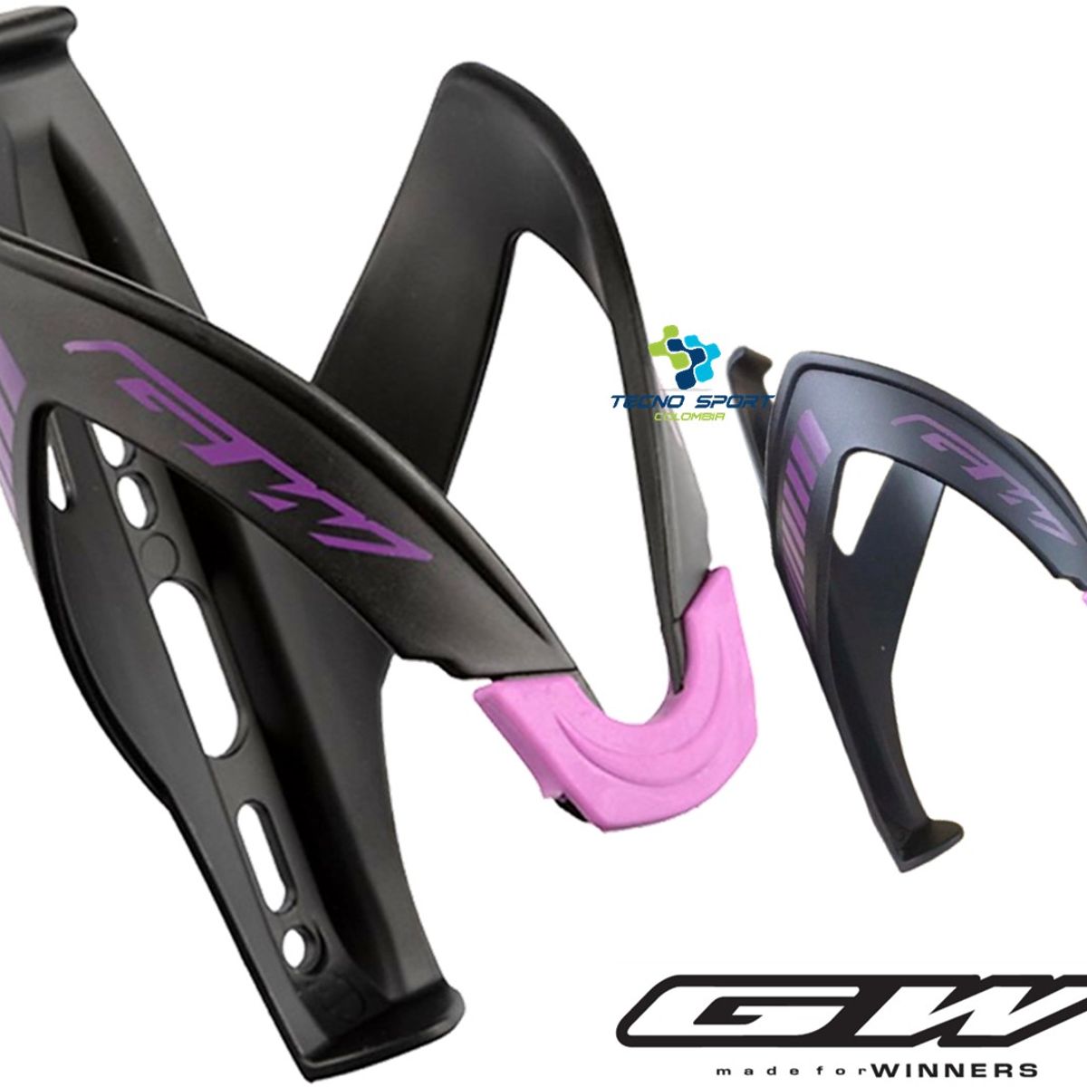 GW - Portacaramañola + Caramañola Térmica Bicicleta Ciclismo