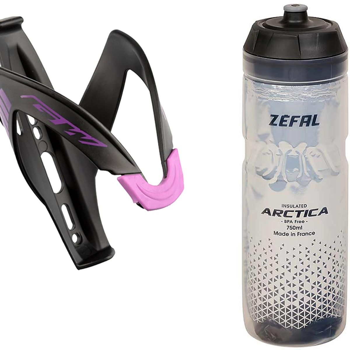 GW - Portacaramañola + Caramañola Térmica Bicicleta Ciclismo