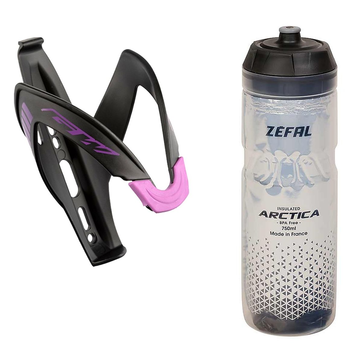 GW - Portacaramañola + Caramañola Térmica Bicicleta Ciclismo