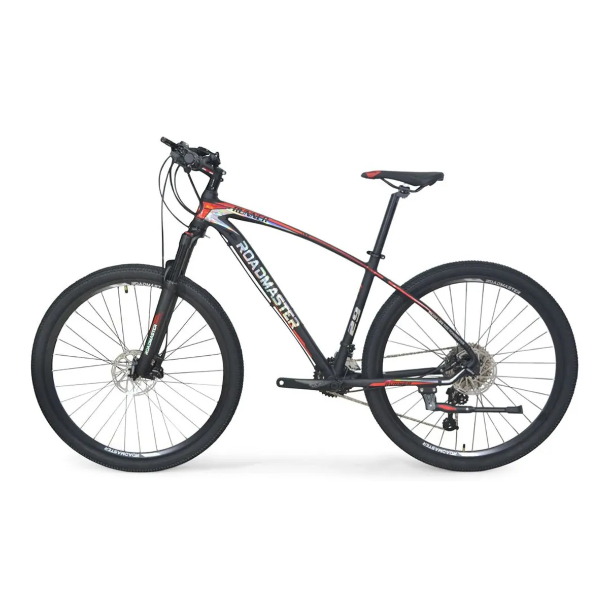 ROADMASTER - Bicicleta Runner Shimano S R29 11Vel Negro Amarillo