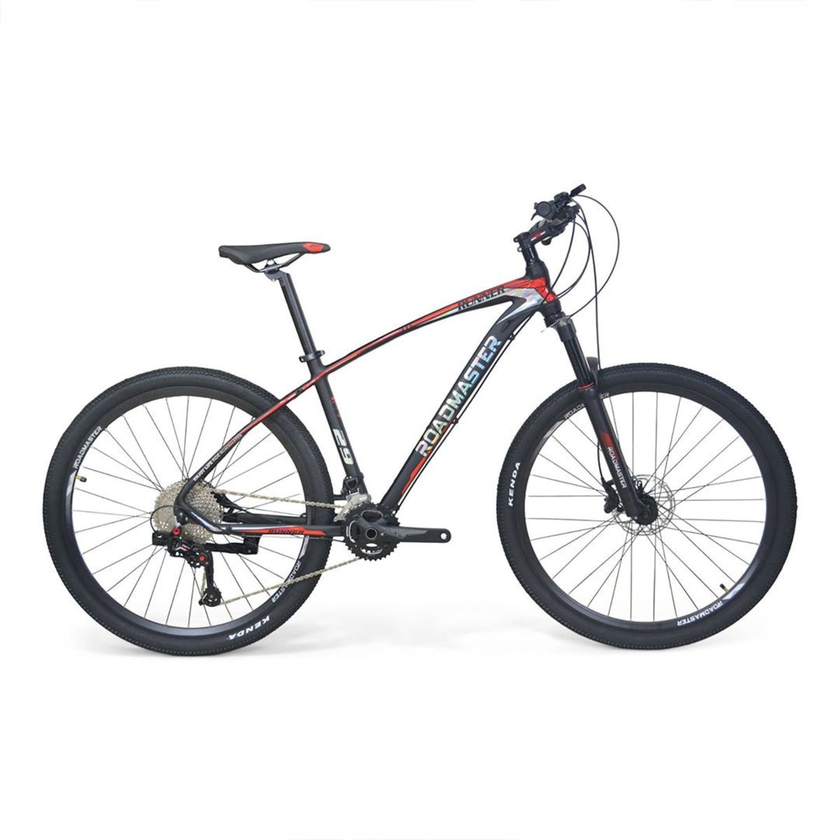 ROADMASTER - Bicicleta Runner Shimano S R29 11Vel Negro Amarillo