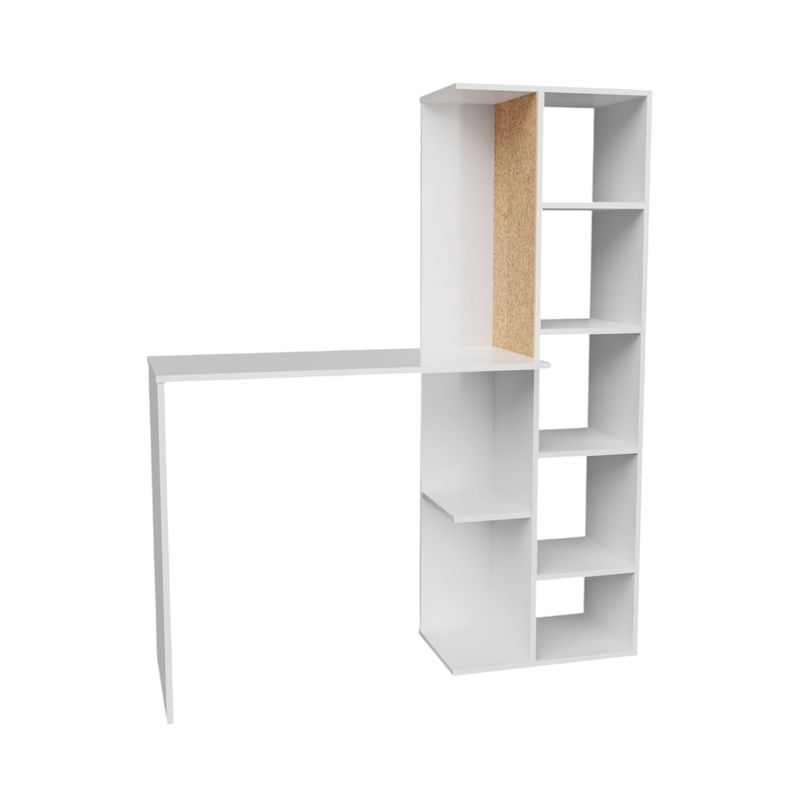 DKO DESIGN - Escritorio Biblioteca Home Con Tablero Corcho Blanco