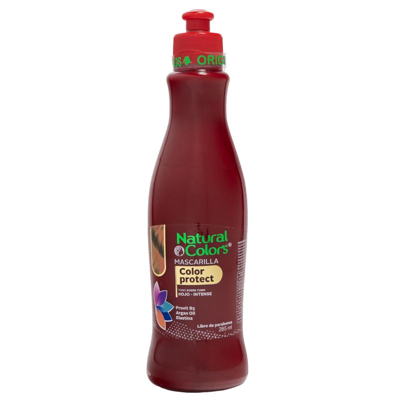 GENERICO - Natural Colors Mascarilla Rojo Intenso 285mL