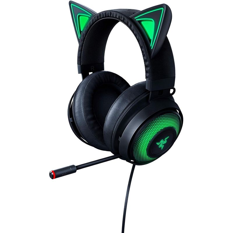 RAZER - Auriculares Gaming Razer Kraken Kitty Quartz con Luz Chroma USB