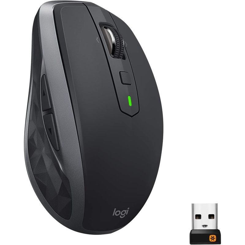 LOGITECH - Ratón inalámbrico Bluetooth, desplazamiento rápido, controla 3 PCs