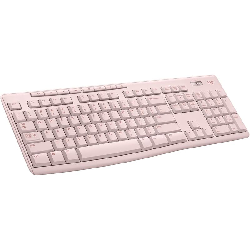 LOGITECH - Teclado Inalámbrico K270 Logitech, 2.4 GHz, Multimedia, PC