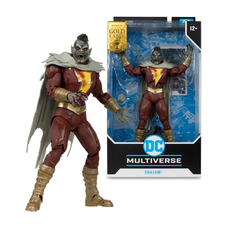 MC FARLANE - Shazam Figura DC Vs Vampires Mcfarlane Toys Gold Label 18cm