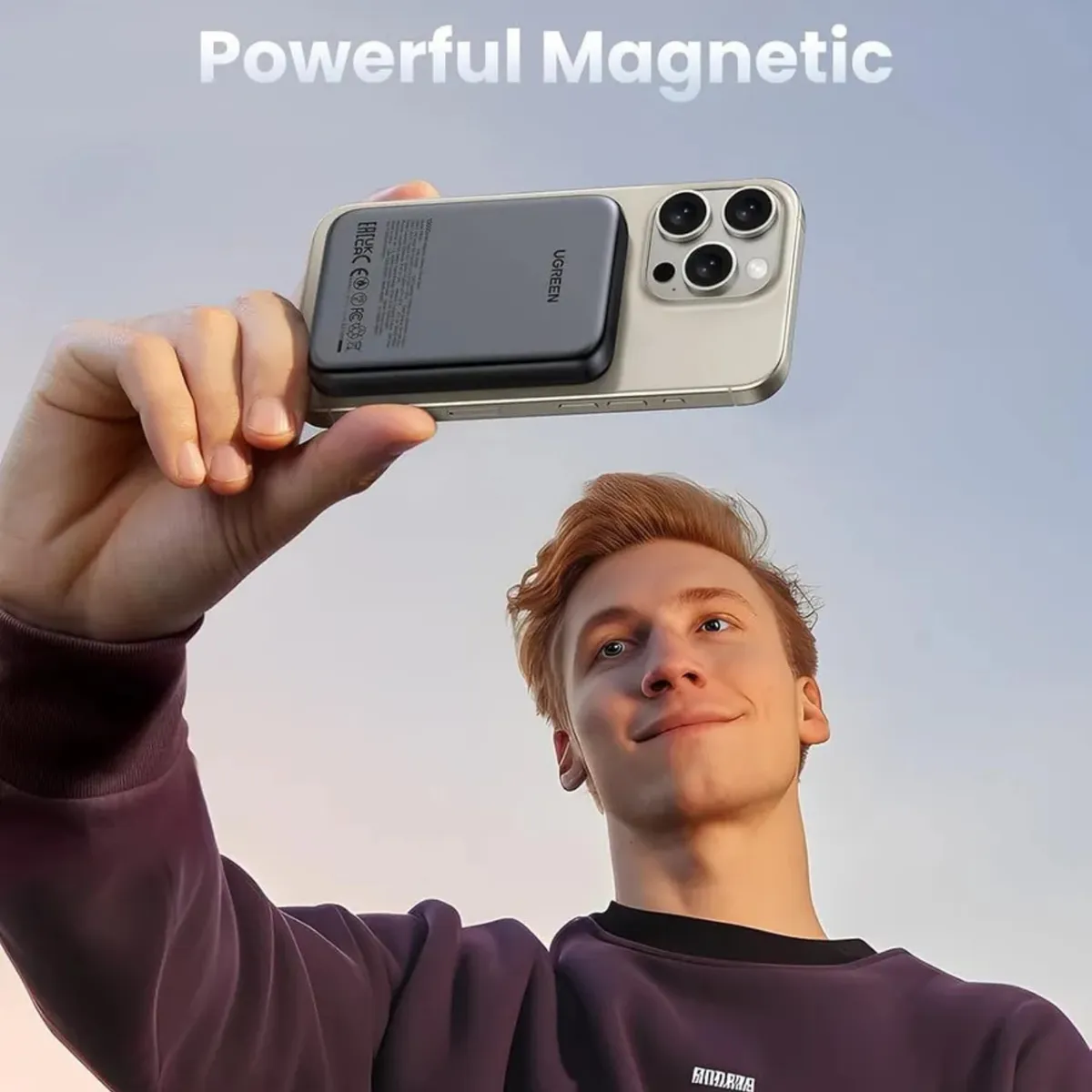 UGREEN - Power Bank Ugreen 10000mah Carga Inalambrica Y Rapida 20w