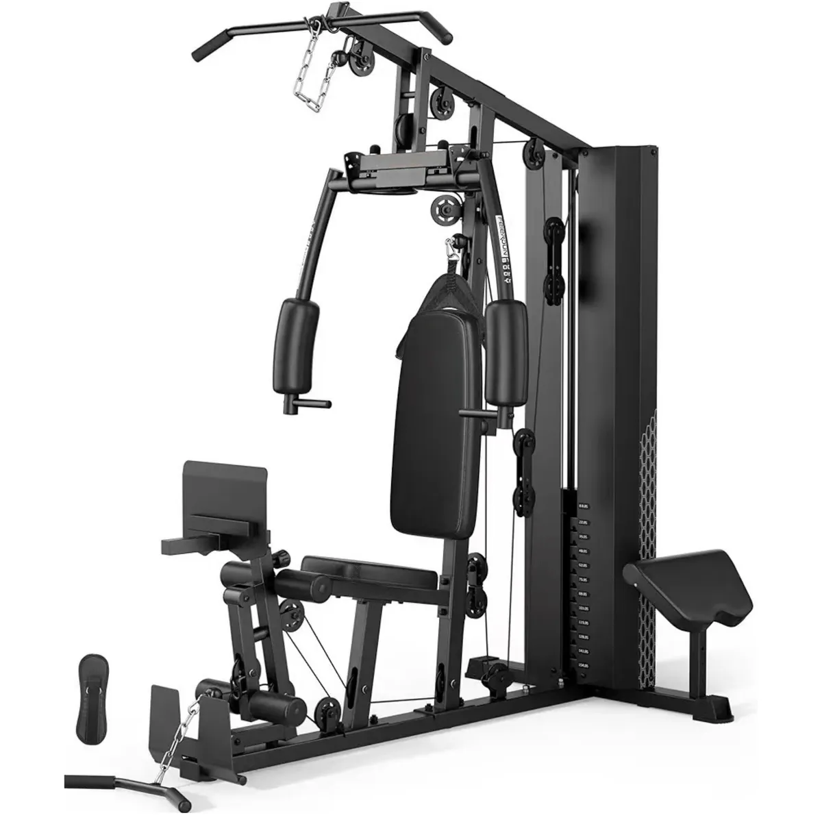 MOVIFIT - Multigimnasio LD6001 72kg con Predicador y Prensa de Piernas