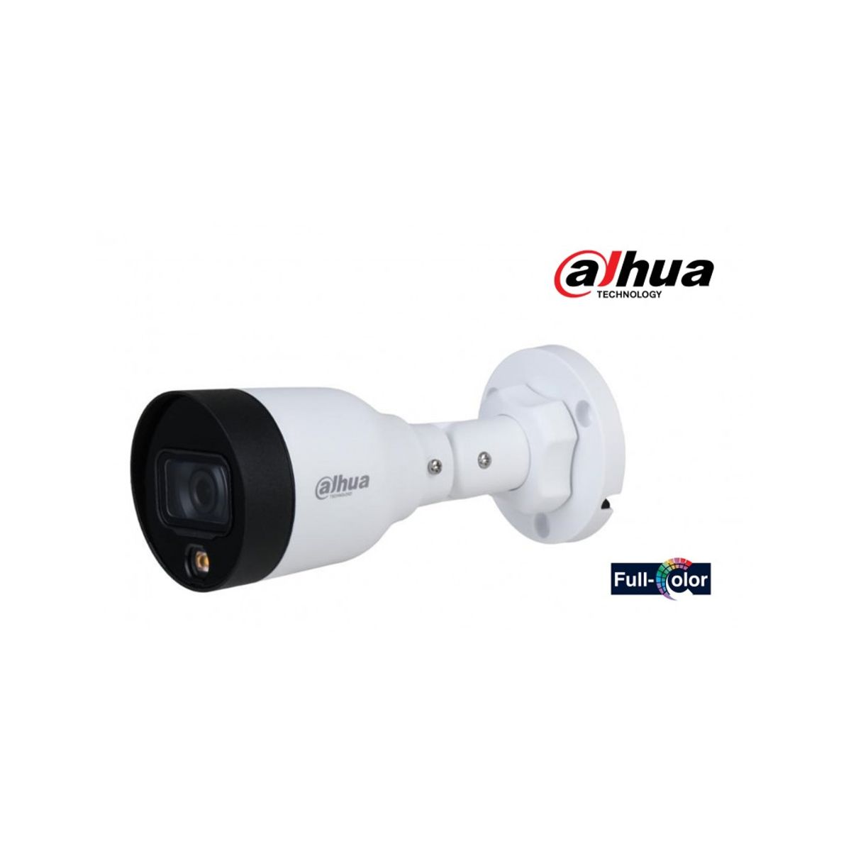 DAHUA - CAMARA SEGURIDAD IP BALA SEMIMETALICA FULL COLOR 2 MEGAPIXELES