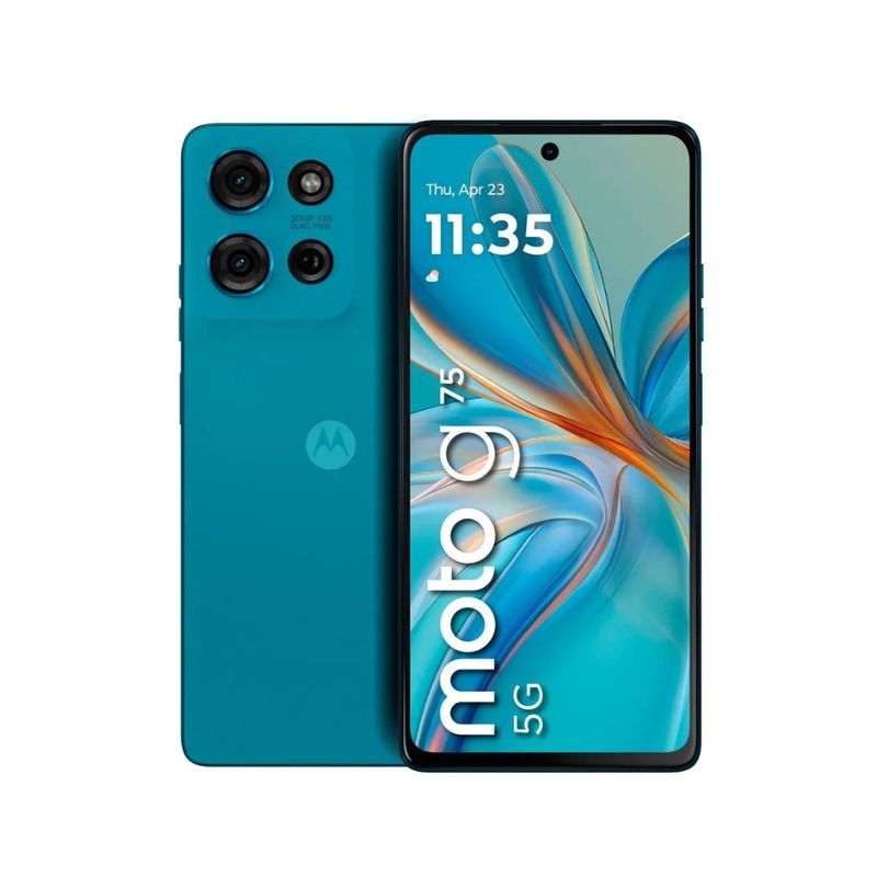 MOTOROLA - Celular Motorola Moto G75 5G 256GB 8GB - Azul