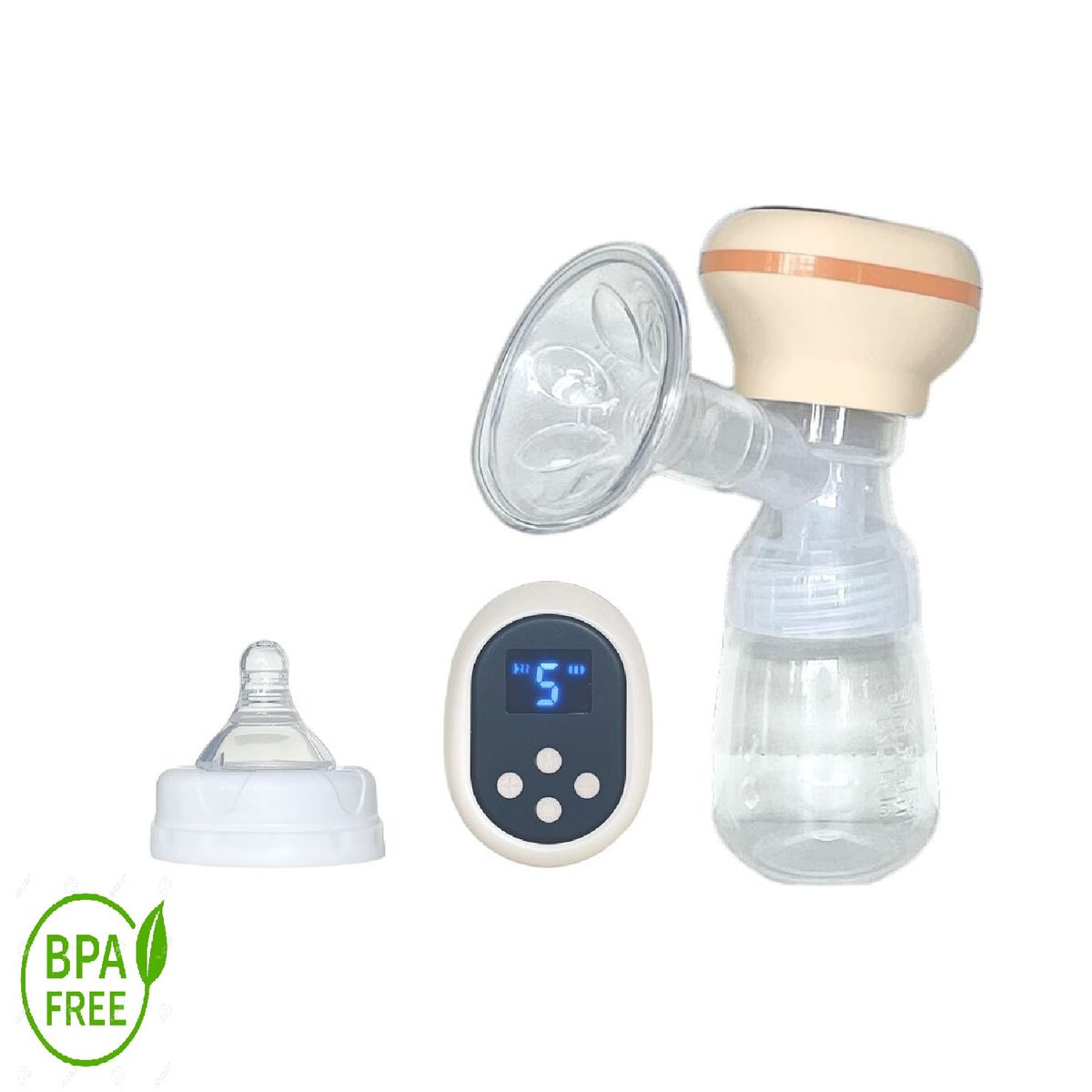 MUNDO BEBE - Extractor De Leche Materna Electrico inalambrico Usb  tetero