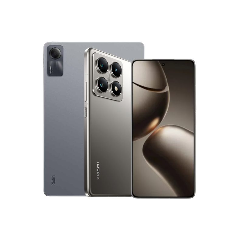 XIAOMI - Xiaomi 14t pro 512gb + 12gb 5g Gris + tablet de obsequio