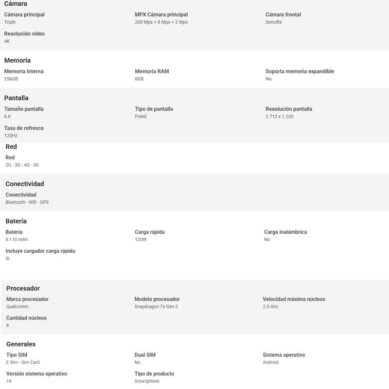 XIAOMI - Xiaomi Redmi Note 14 Pro+ 256gb + 8gb 5g