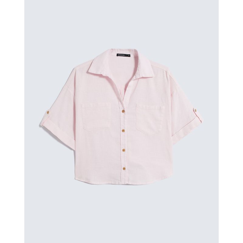 SEVEN SEVEN - Blusa Para Mujer Manga Corta Color Rosa Marca Seven Seven #28124074