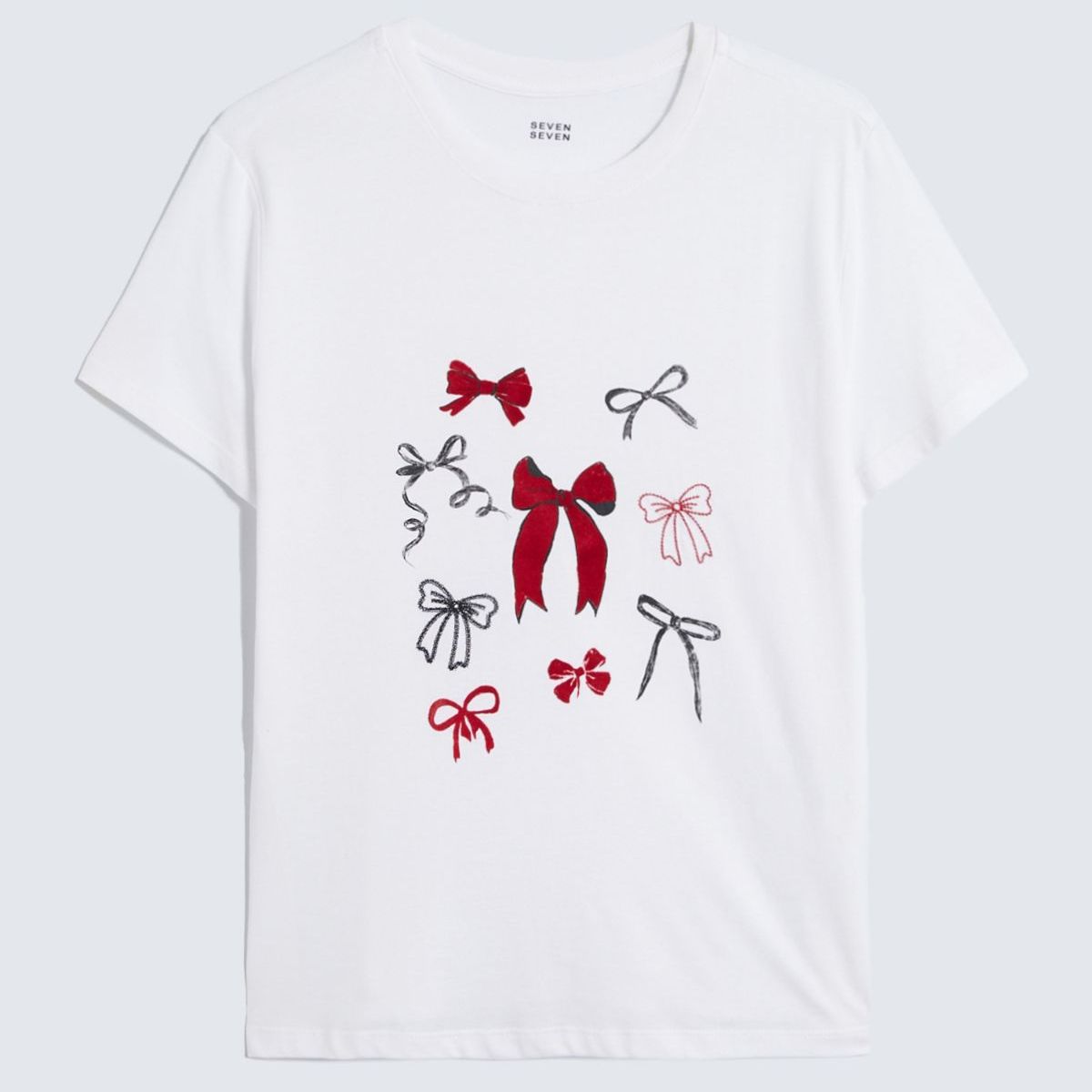 SEVEN SEVEN - Camiseta De Mujer  Color Crudo Marca Seven Seven #28096362