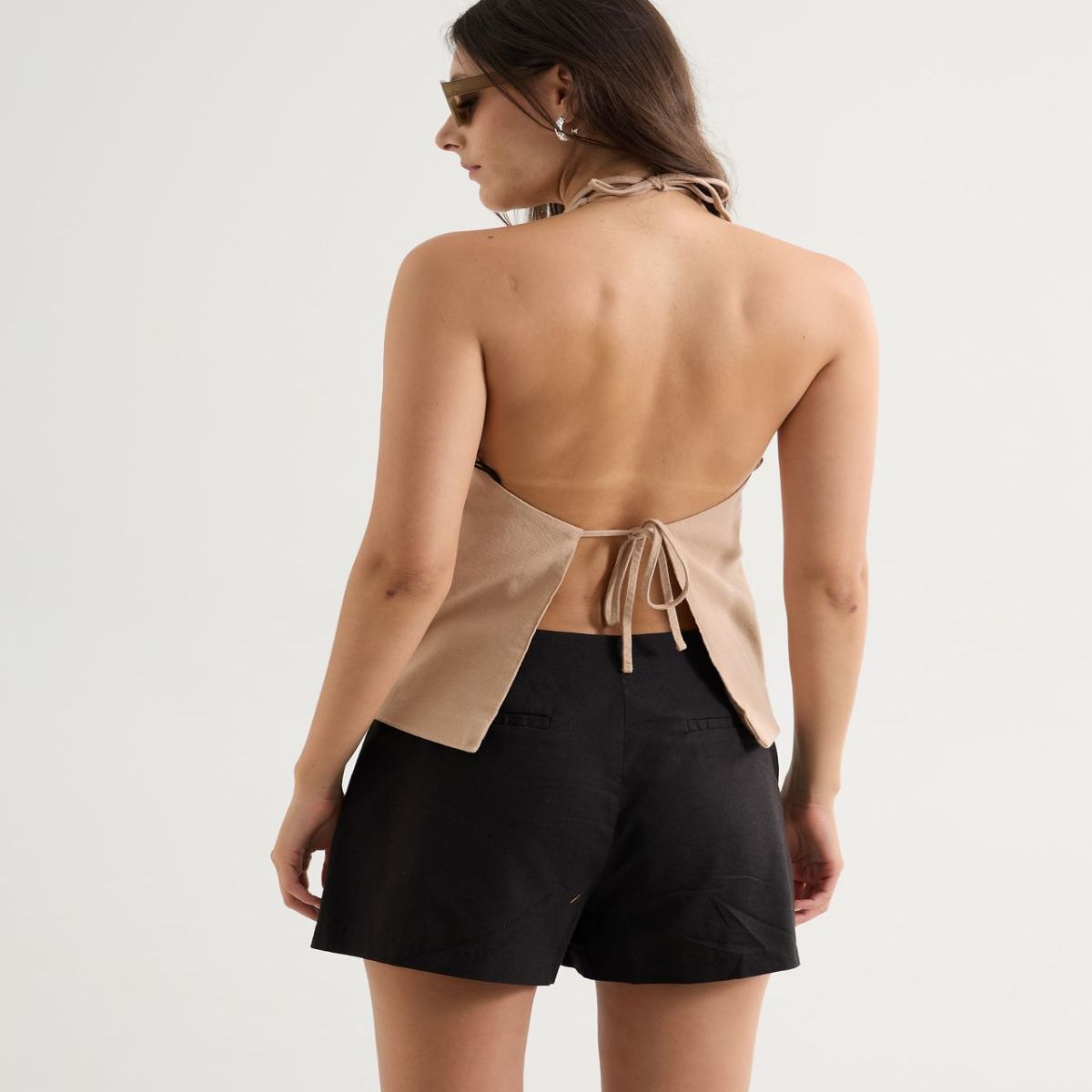 SEVEN SEVEN - Chaleco Para Mujer  Color Taupe Marca Seven Seven #28250122