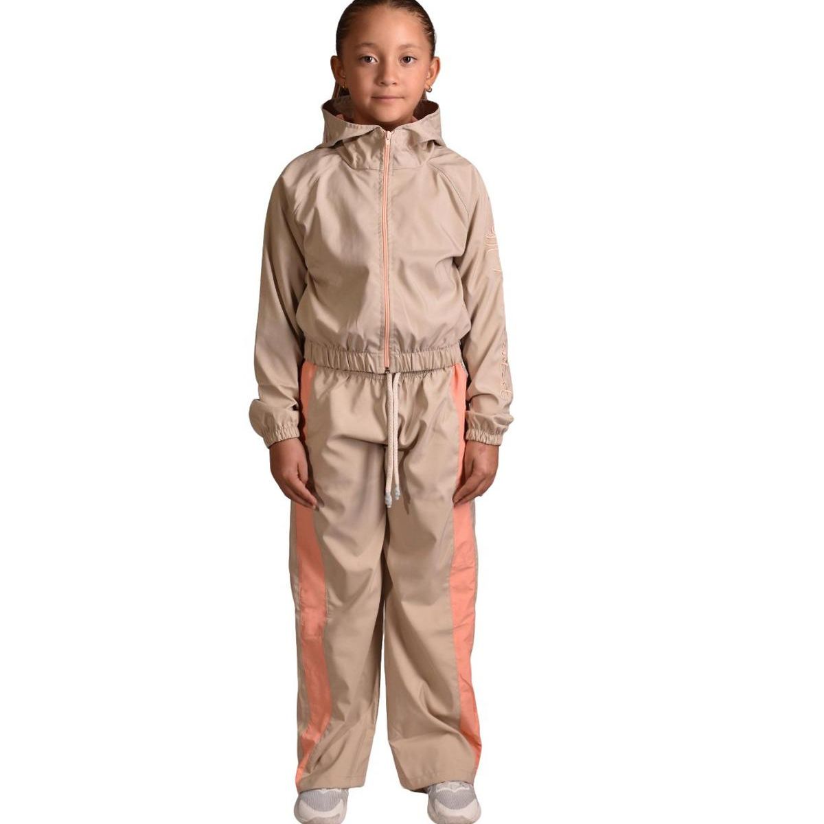 BIGBOYS - Conjunto Sudadera Nautica Salmon Niña