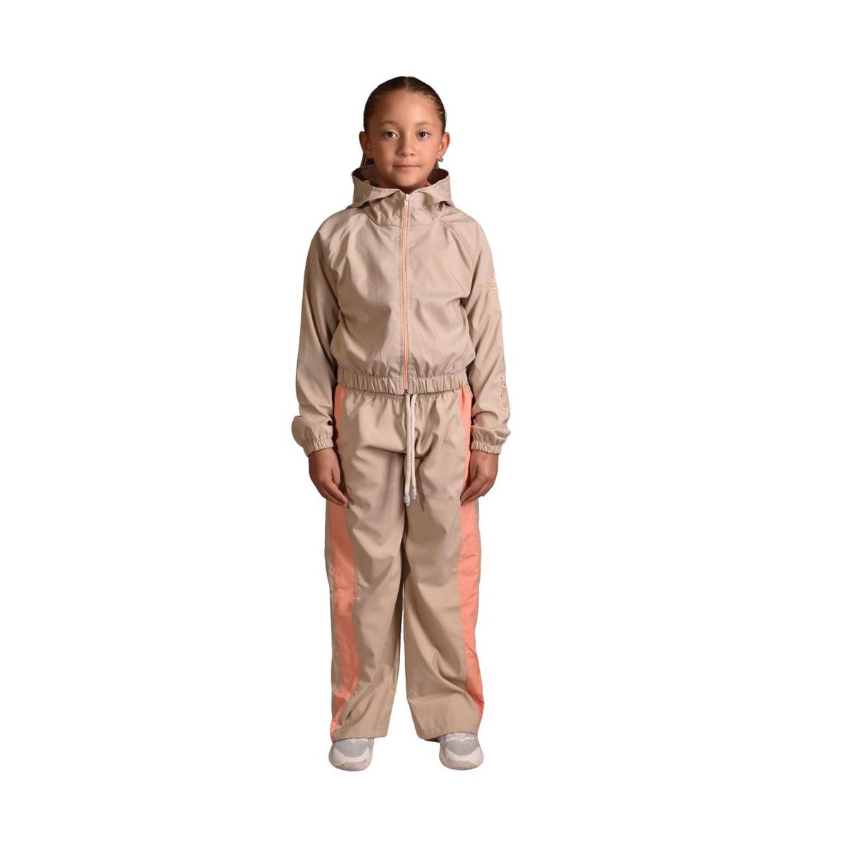 BIGBOYS - Conjunto Sudadera Nautica Salmon Niña