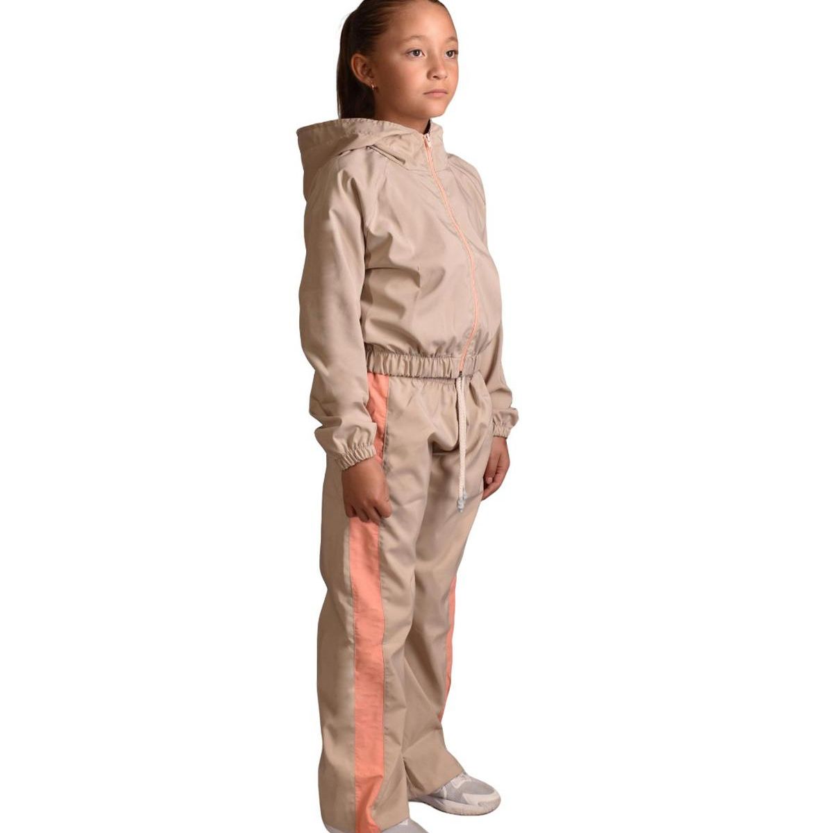 BIGBOYS - Conjunto Sudadera Nautica Salmon Niña