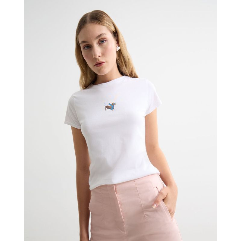 SEVEN SEVEN - Camiseta De Mujer  Color Crudo Marca Seven Seven #28096372