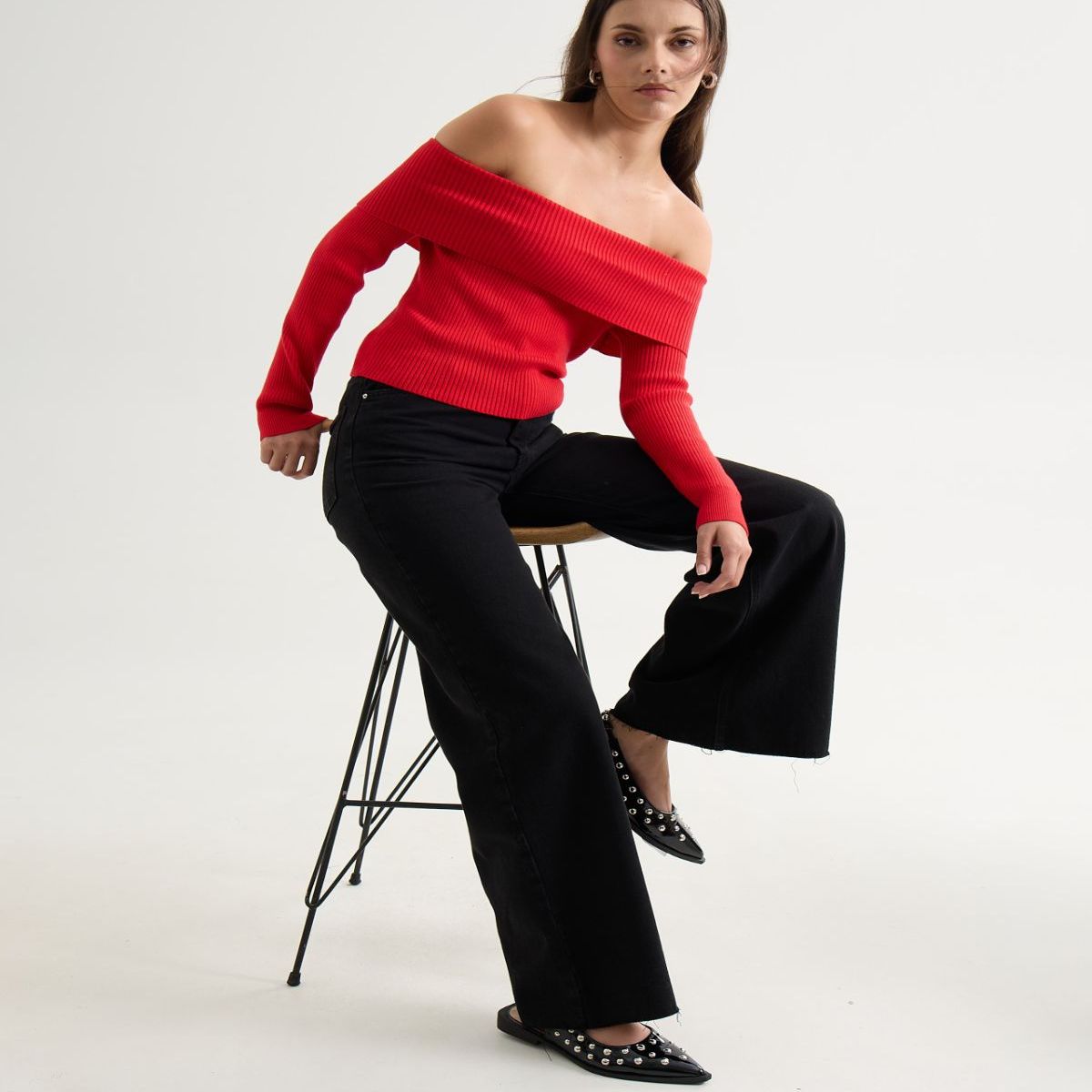 SEVEN SEVEN - Jean Para Mujer Wide-Leg Color Negro Marca Seven Seven #28160930