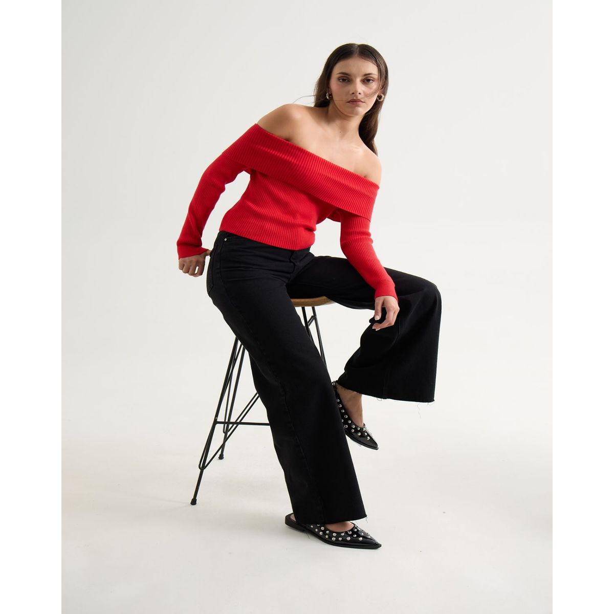 SEVEN SEVEN - Jean Para Mujer Wide-Leg Color Negro Marca Seven Seven #28160930