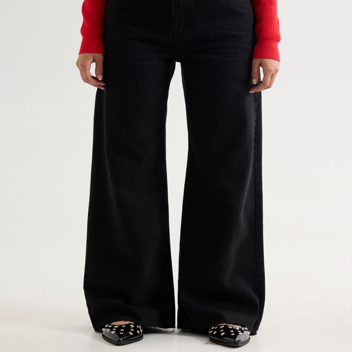 SEVEN SEVEN - Jean Para Mujer Wide-Leg Color Negro Marca Seven Seven #28160930