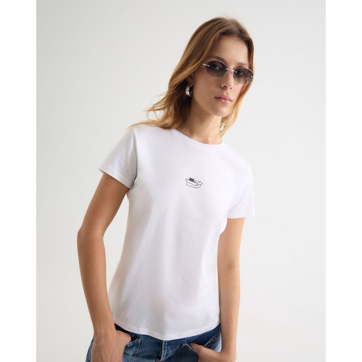 SEVEN SEVEN - Camiseta De Mujer  Color Crudo Marca Seven Seven #28096371