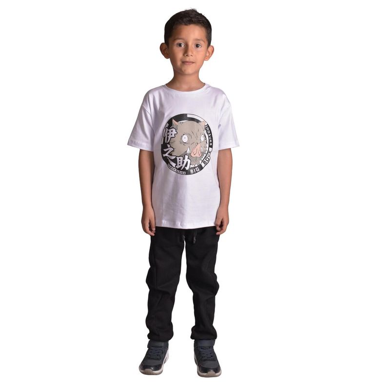 BIGBOYS - Camiseta Inosuke Blanca Niño