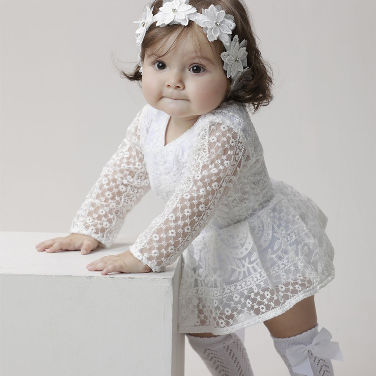 BABY SAMUU - Mameluco delicado Boho