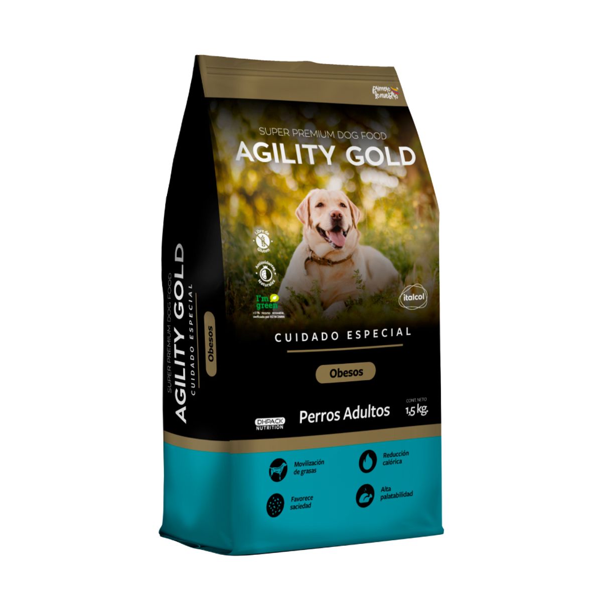 AGILITY GOLD - Agility Gold Perros Adultos Obesos – 7 kg