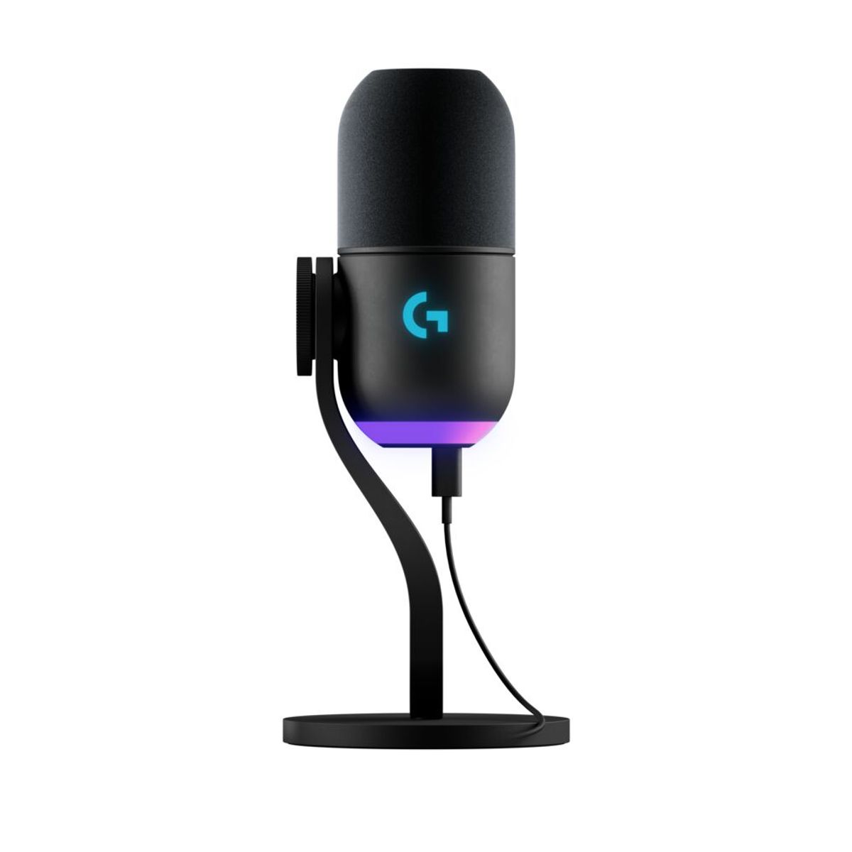 LOGITECH - Micrófono Usb Gamer Dinámico Logitech Yeti Gx Rgb Lightsync