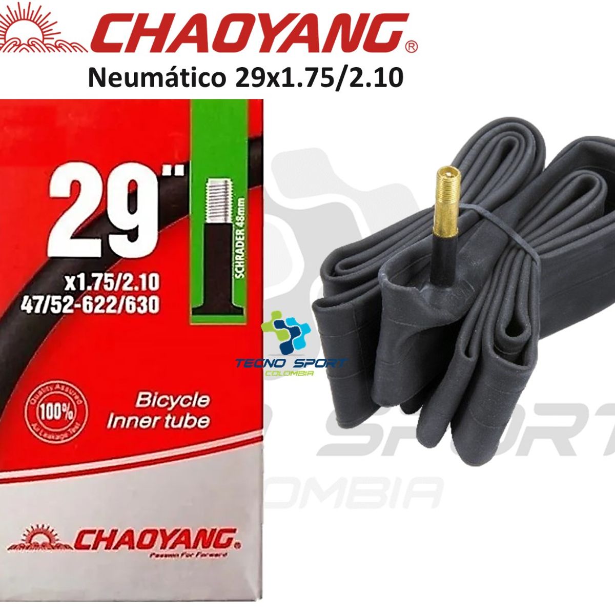 CHAOYANG - Llanta + Neumatico Bicicleta Rin 29 X 2.00 Chaoyang Plegable