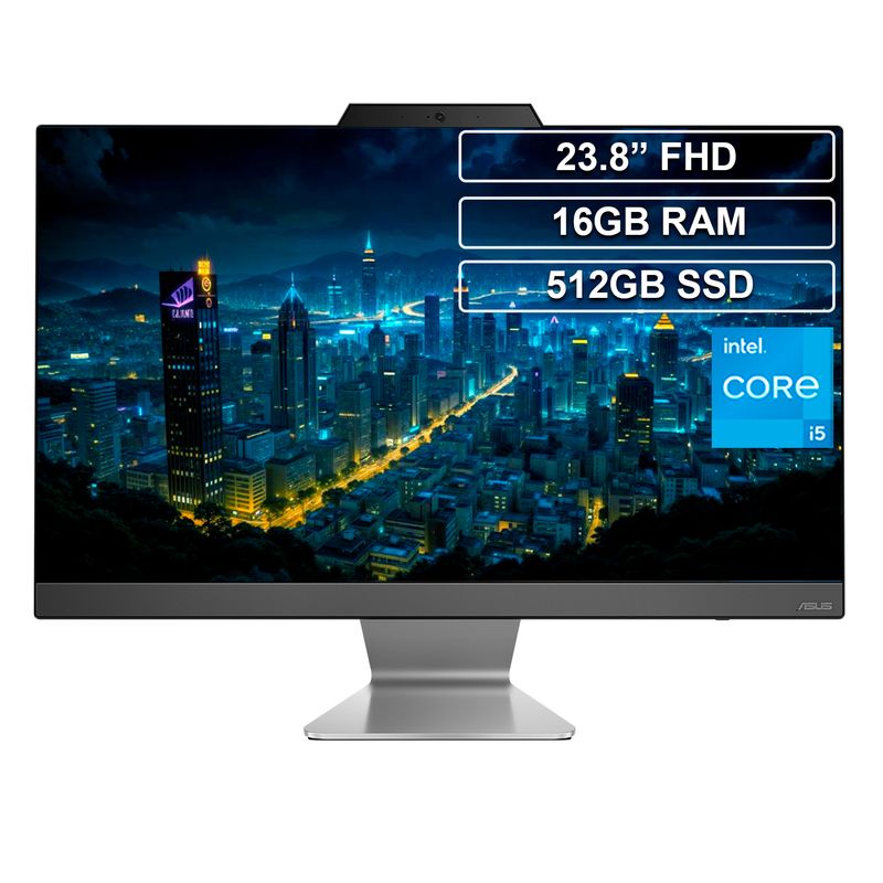 ASUS - Todo en uno AIO ASUS A3402 Core i5 1235U 16GB 512GB FHD 23.8