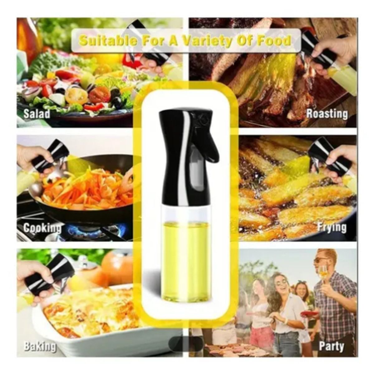 GENERICO - Dispensador Spray Aceite Vinagre 200ml