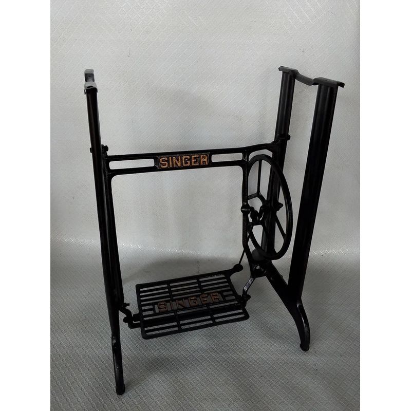 GENERICO - Base Maquina Coser Singer 1950 En Hierro Negra