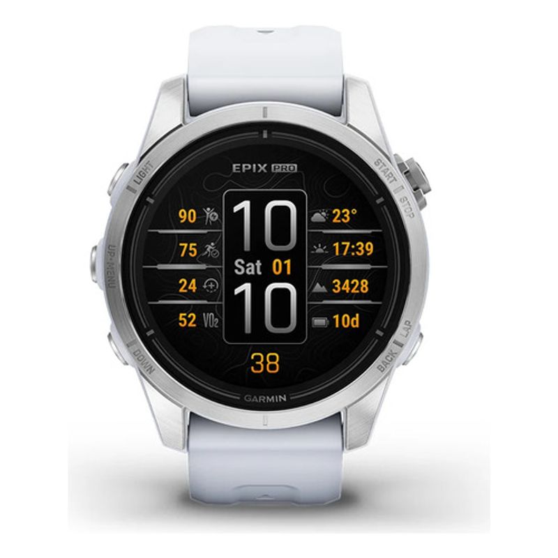 GARMIN - Garmin Epix Pro Gen 2 - 42mm Plateado - Edición Triatlón