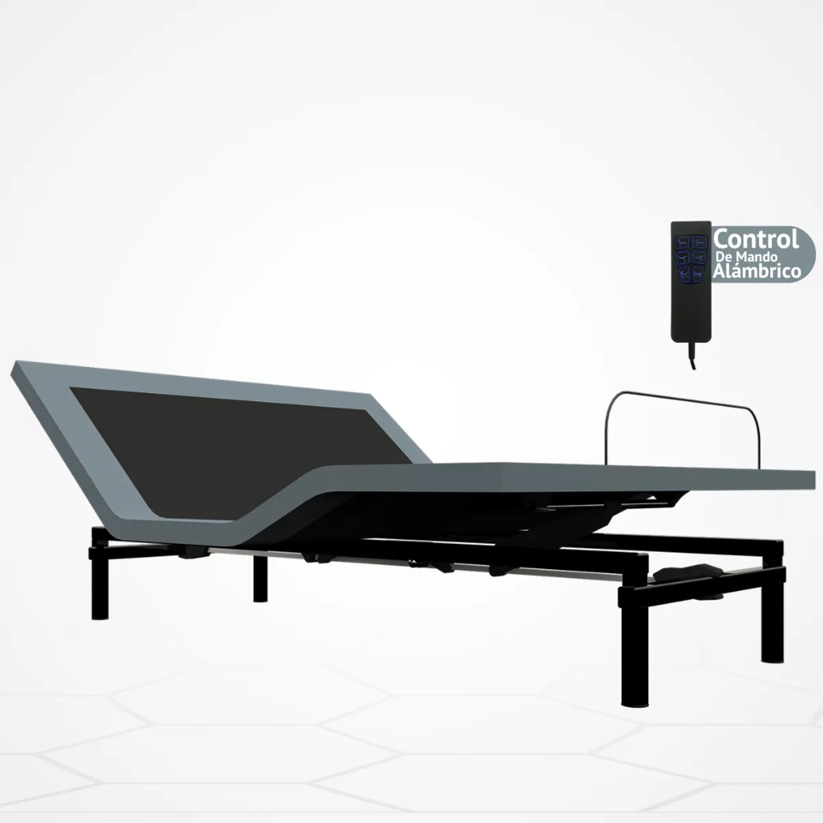 GENERICO - Cama Eléctrica Ajustable EasyBed  Medida 80x190  Sin Colchón