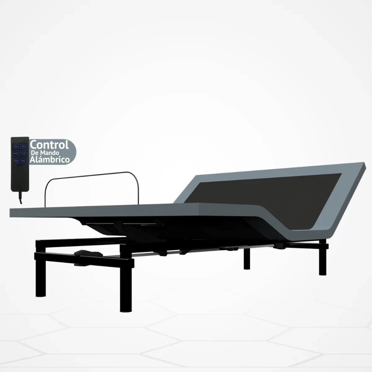 GENERICO - Cama Eléctrica Ajustable EasyBed  Medida 80x190  Sin Colchón