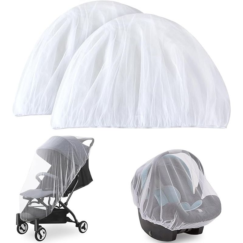 GENERICO - Mosquitero Para Coche Cuna Multiusos Toldo Protector Insectos Repelente