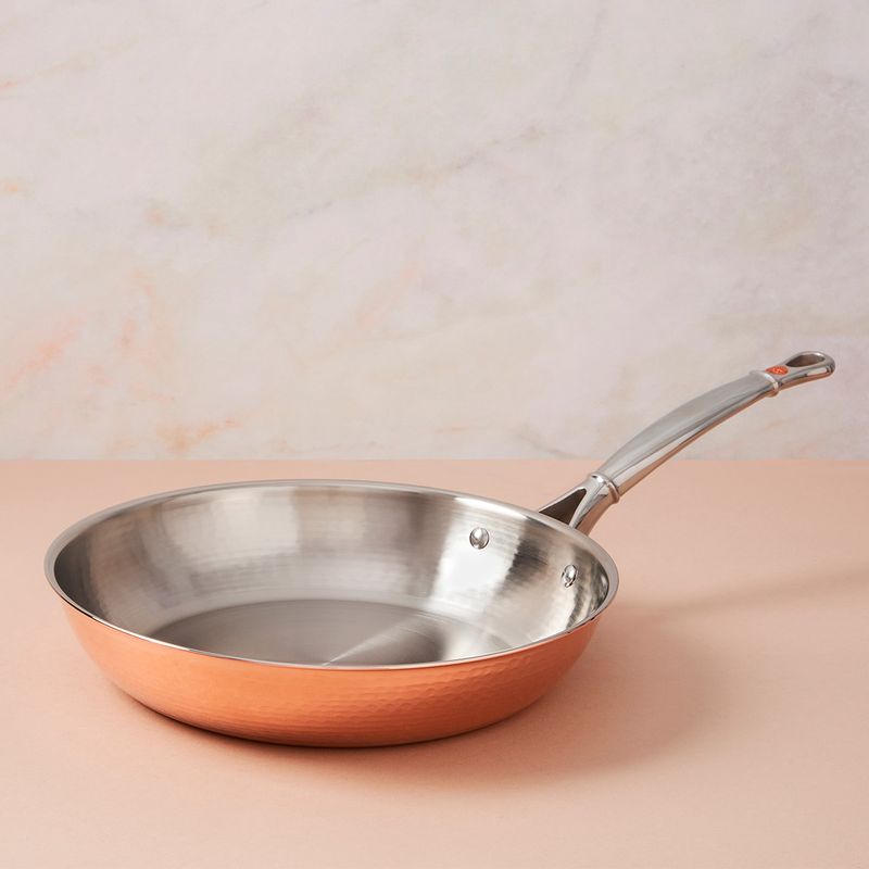 RUFFONI - Sartén 25CM en Cobre interior Acero Inox Línea Ruffoni Symphonia Cupra