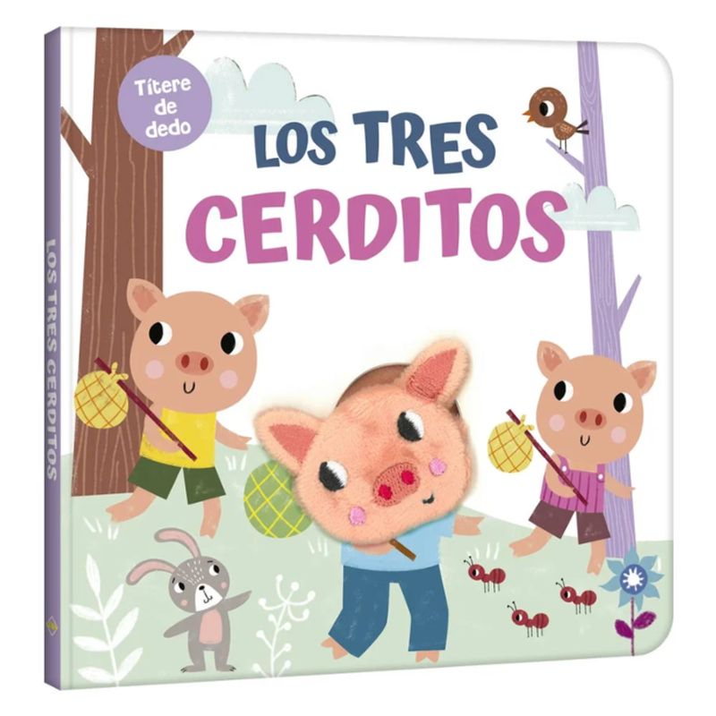 LEXUS - Libro Interactivo Clásicos Los Tres Cerditos Titeres Niños