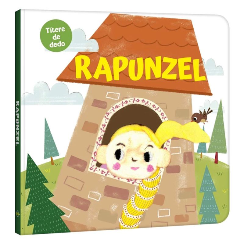 LEXUS - Libro Interactivo Clásicos Rapunzel Dedo Títere Para Niños
