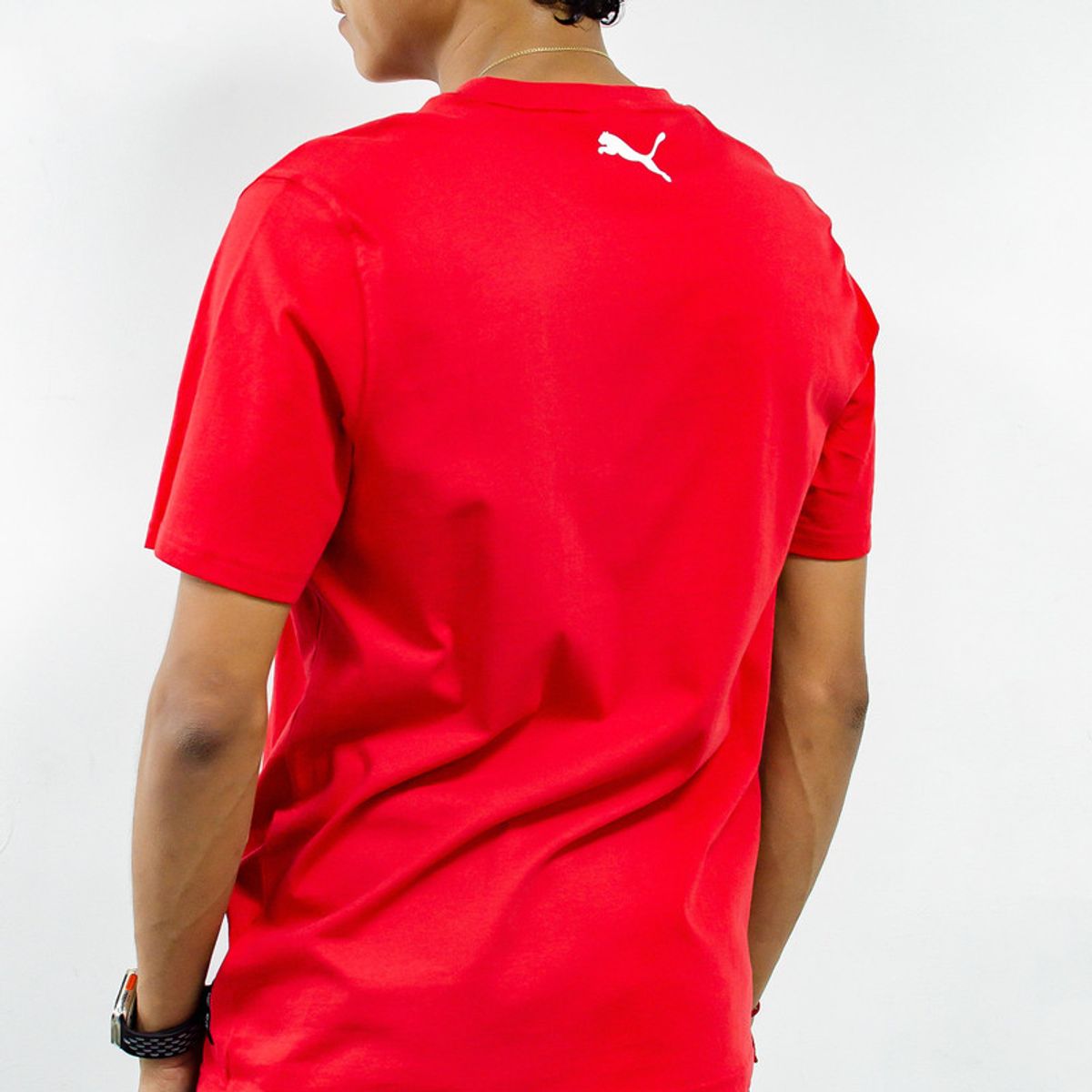 PUMA - Camiseta Puma Ess Logo Tee Hombre