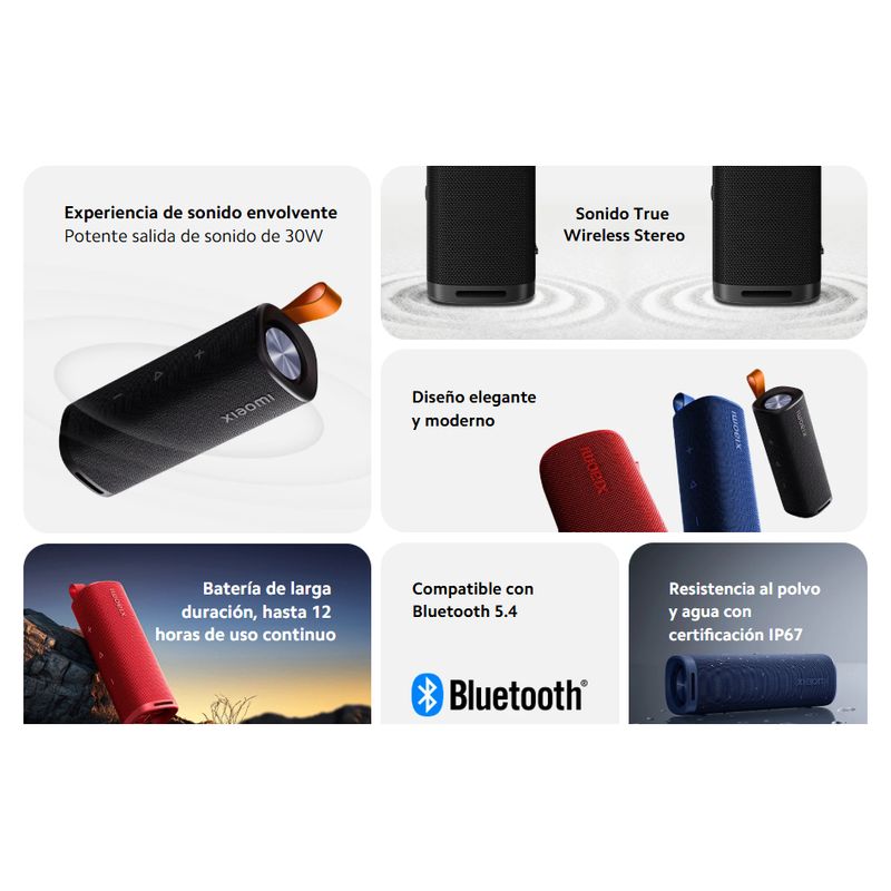 XIAOMI - XIAOMI SOUND OUTDOOR 30W SPEAKER BLUETOOTH IP67
