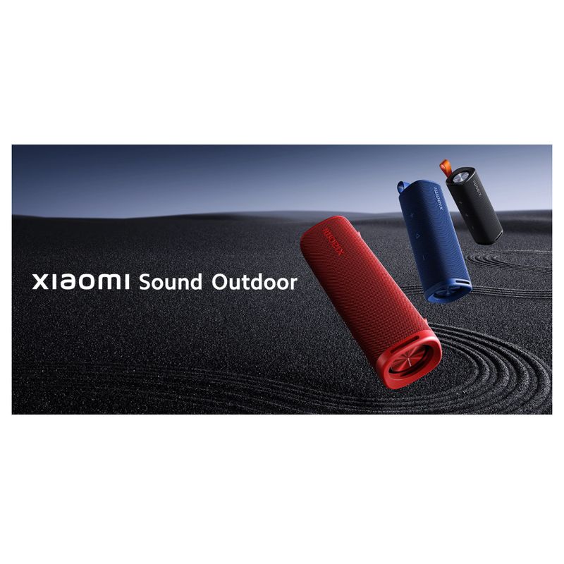 XIAOMI - XIAOMI SOUND OUTDOOR 30W SPEAKER BLUETOOTH IP67 ROJO