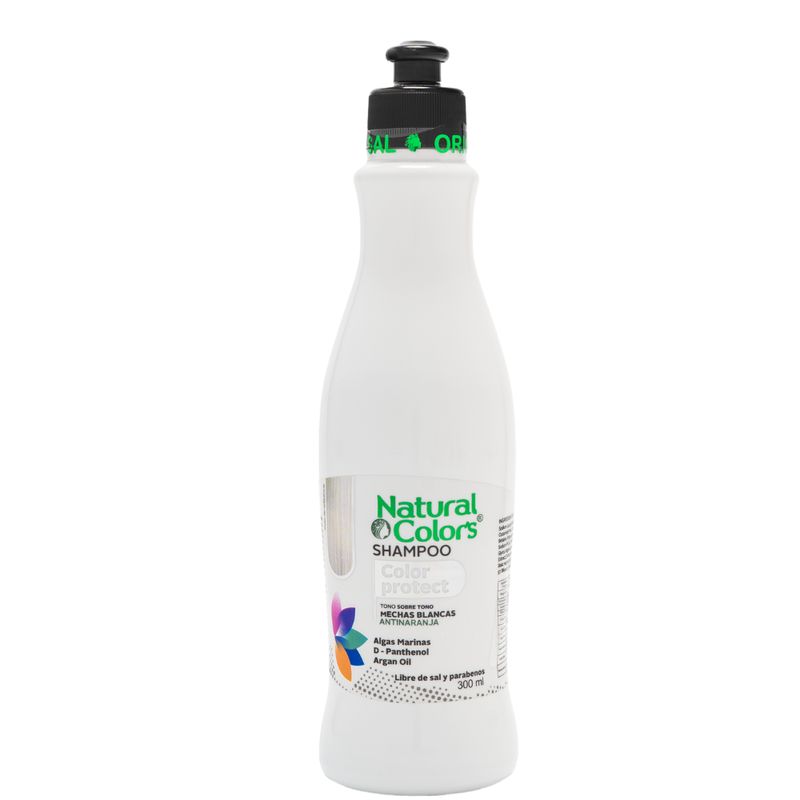 GENERICO - Shampoo Natural Colors Mechas Blanca 300mL